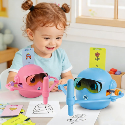 Meet Flashtoy’s Smart Drawing Early Education Robot: Turn Toddler Scribbles into Creative Magic
