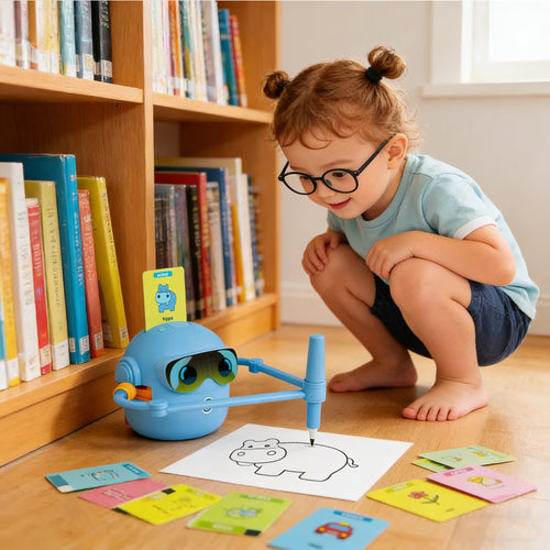 Unleash Your Toddler’s Inner Artist: Meet Flashtoy’s Smart Drawing Early Education Robot