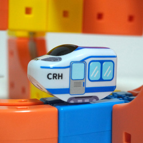 Block Train Track Set