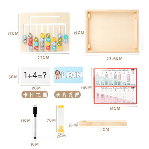 Wooden Alphabet Board