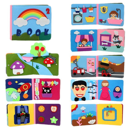 Flashtoy Felt Board Books