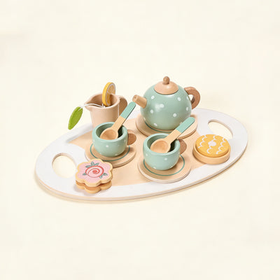 Wooden Tea Set