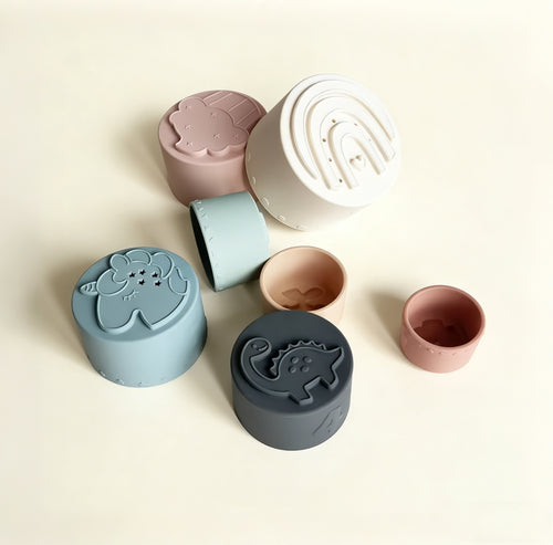 Silicone Stacking Cups
