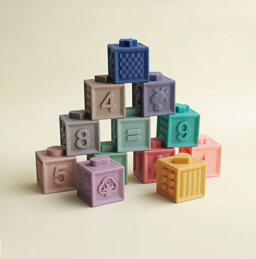 Silicone Building Block Set