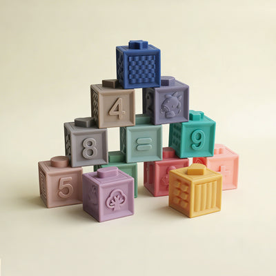 Silicone Building Block Set