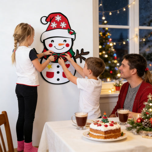 Felt Snowman Decoration