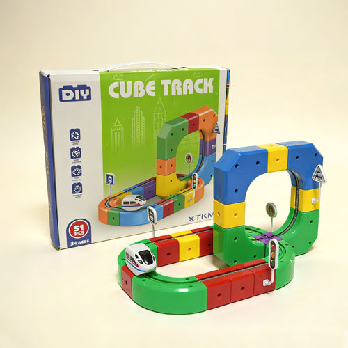 Cube Track Train Toy