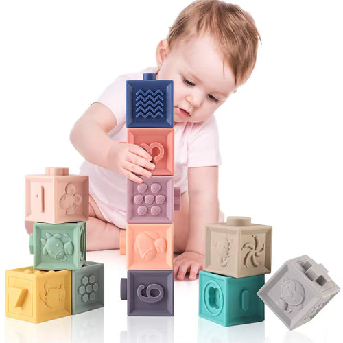 Silicone Building Block Set