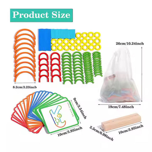 Montessori Matching Puzzle Toys