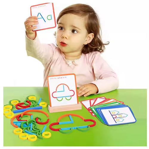 Montessori Matching Puzzle Toys