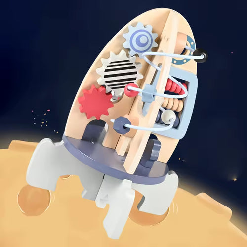 Rocket Bead Maze Toy