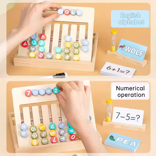 Wooden Alphabet Board