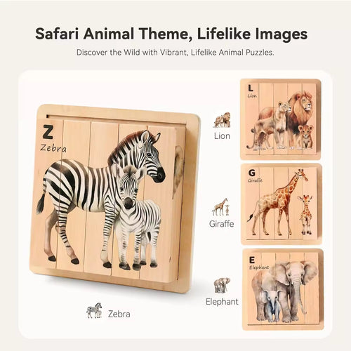 3D Animal Puzzles