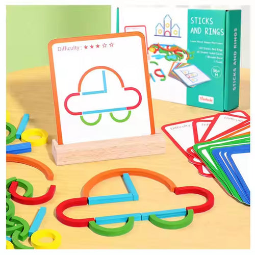 Montessori Matching Puzzle Toys