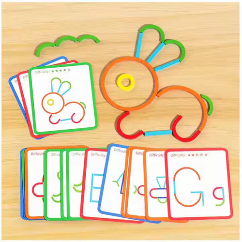 Montessori Matching Puzzle Toys