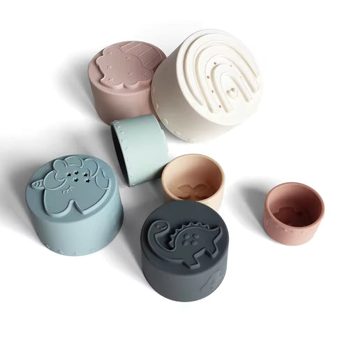 Silicone Stacking Cups